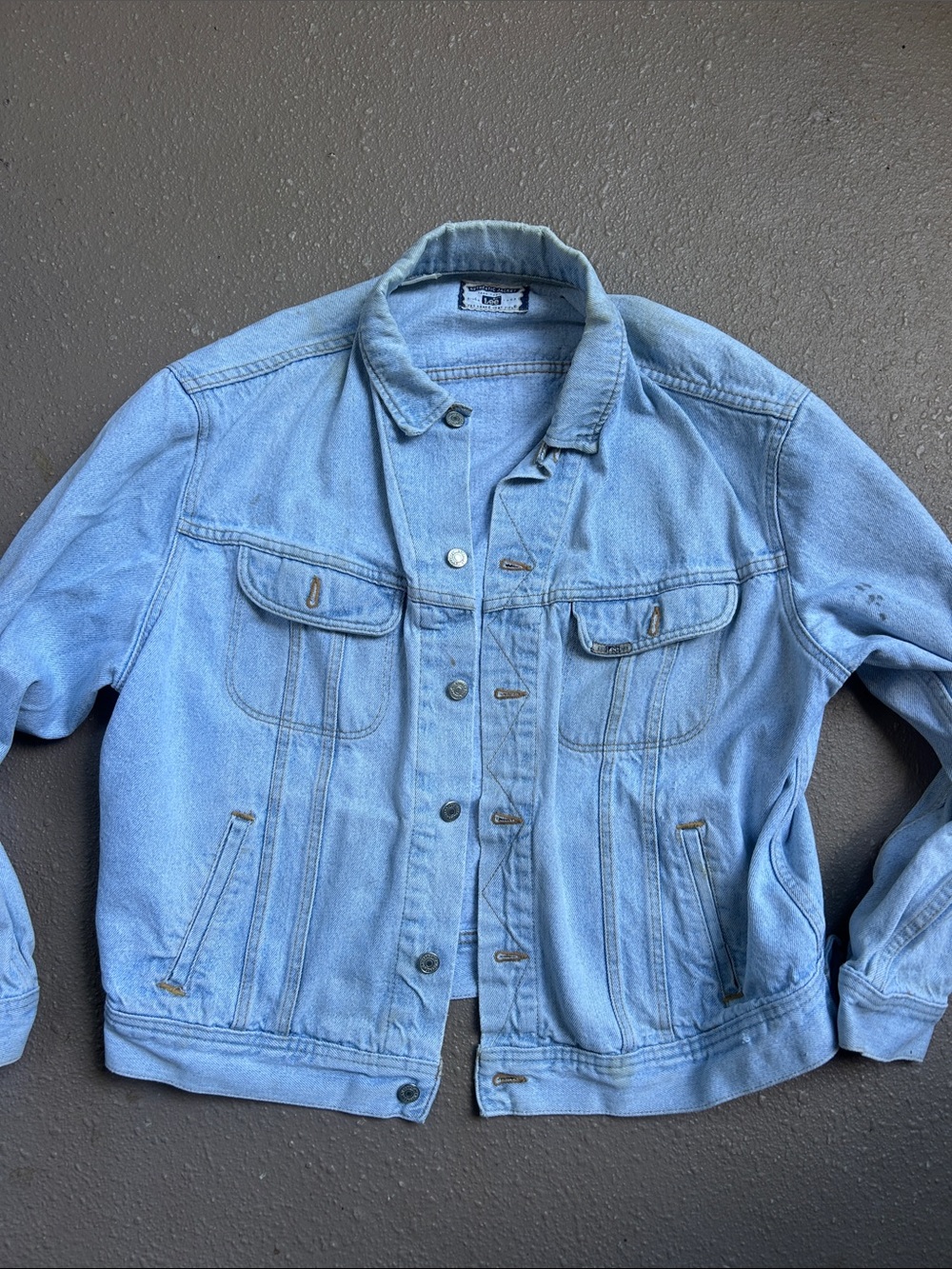 Vintage Lee Jean Denim Jacket XL